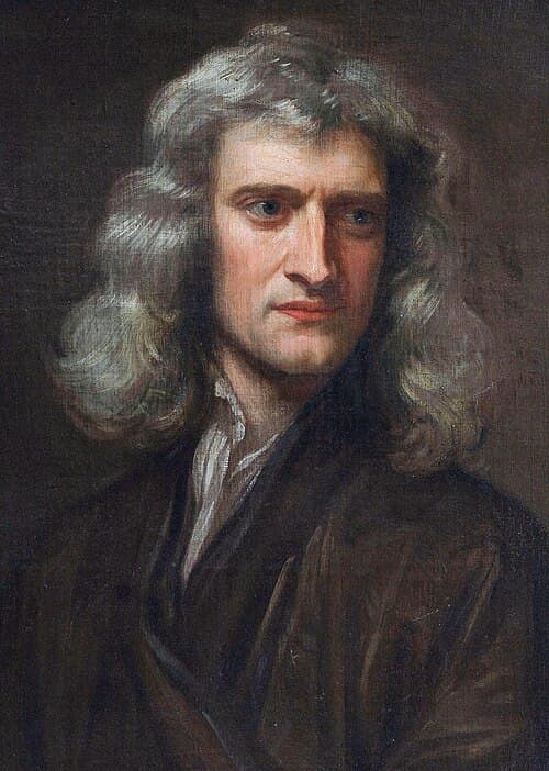 Isaac Newton, portrait