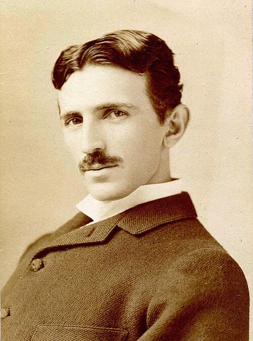Nikola Tesla, portrait
